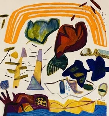 Todd Clark painting 33 Years in the Making Art Works Gallery
