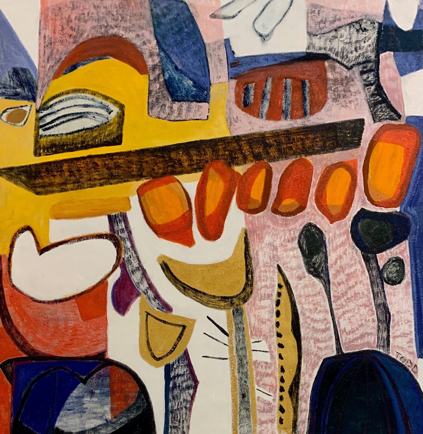 Todd Clark painting Bring It On Art Works Gallery