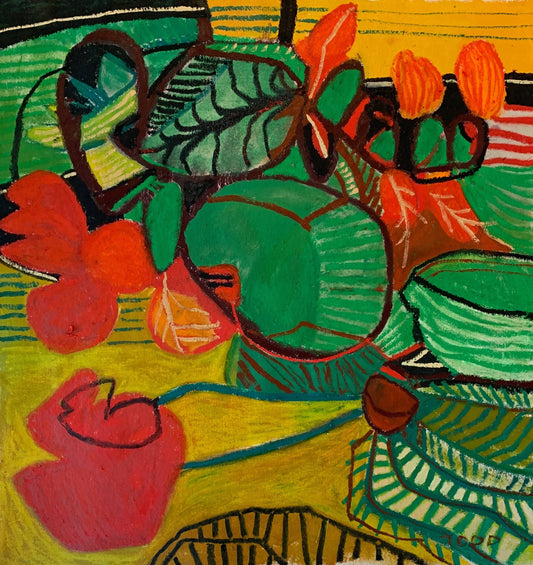 Todd Clark painting Dancing With My Eyes Closed Art Works Gallery