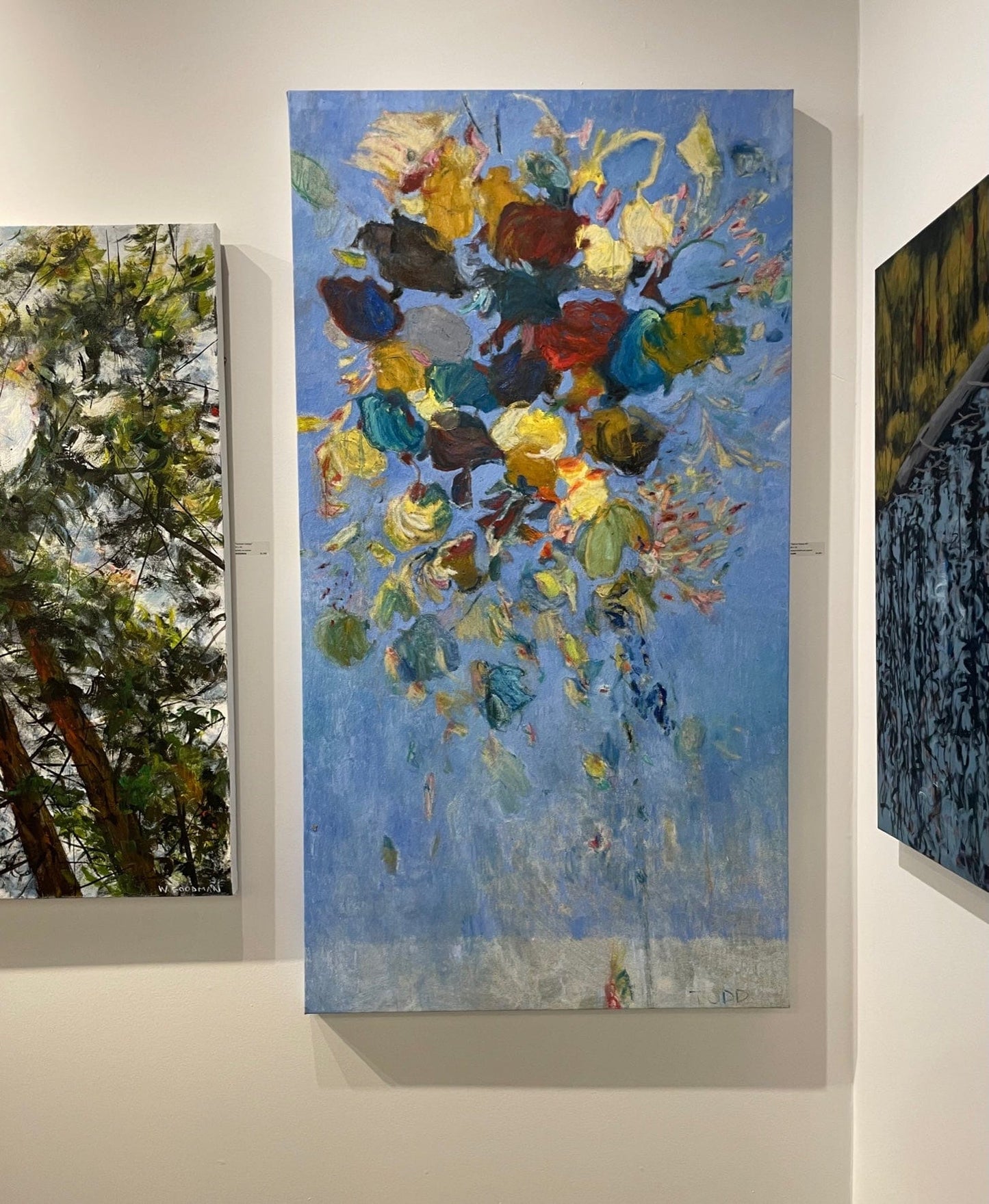 Todd Clark painting Fact or Fiction #1 Art Works Gallery
