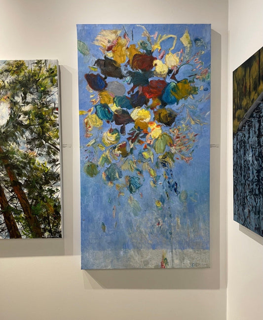 Todd Clark painting Fact or Fiction #1 Art Works Gallery