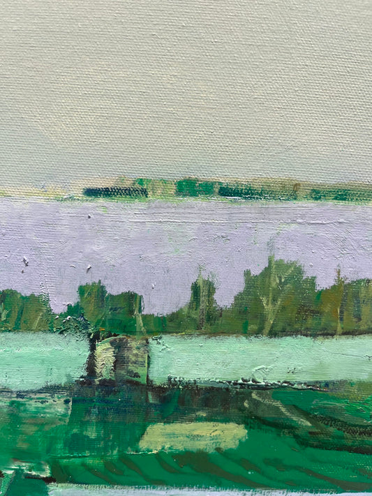Todd Clark painting For Warren #6 Art Works Gallery