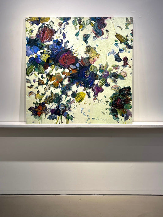 Todd Clark painting Hit The Ground Running Art Works Gallery