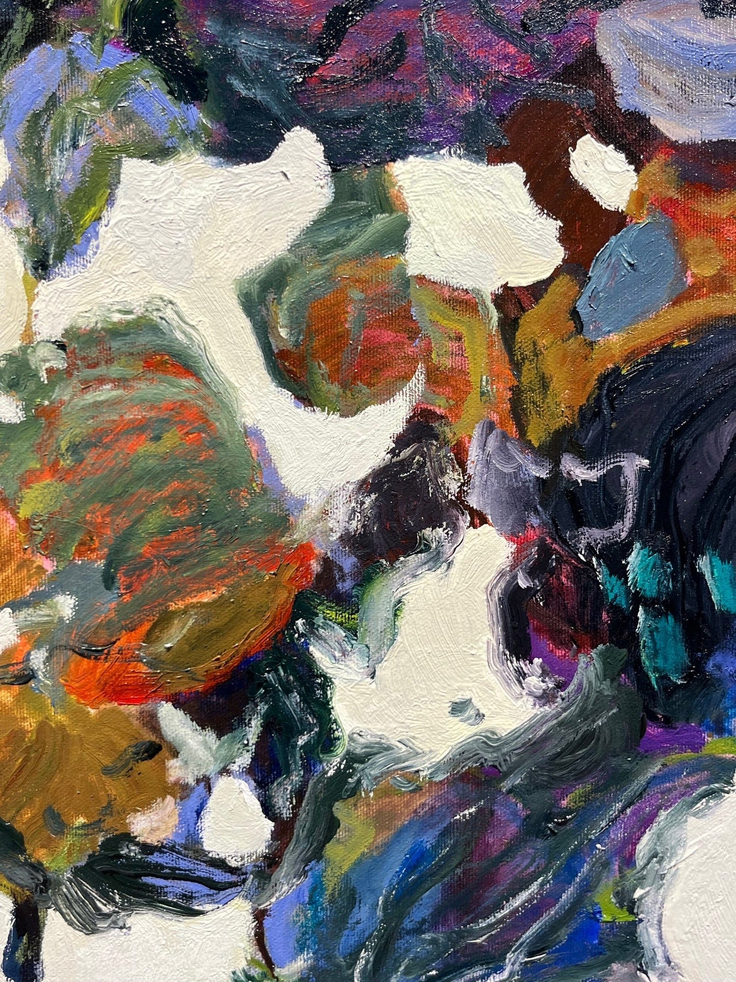 Todd Clark painting Hit The Ground Running Art Works Gallery