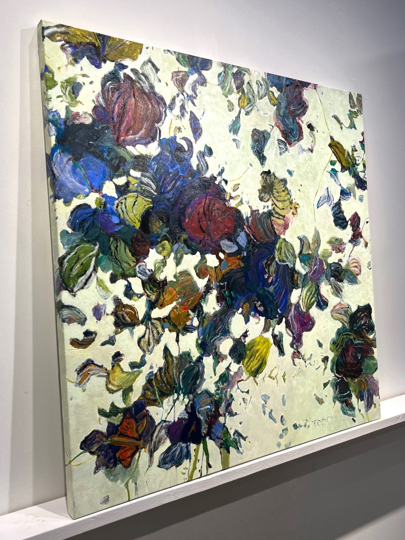 Todd Clark painting Hit The Ground Running Art Works Gallery