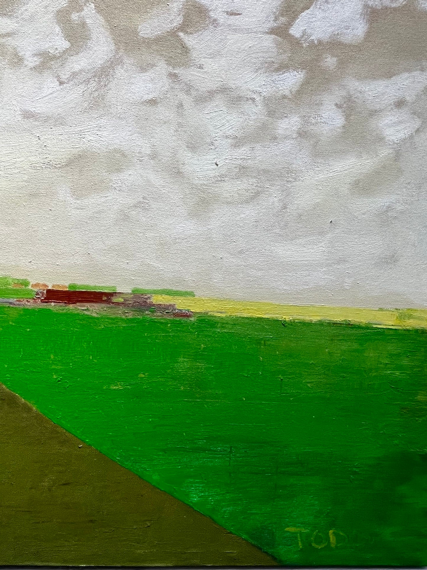Todd Clark painting Long Way Around Art Works Gallery
