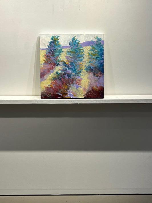 Vern Simpson painting Cypress Hills Art Works Gallery