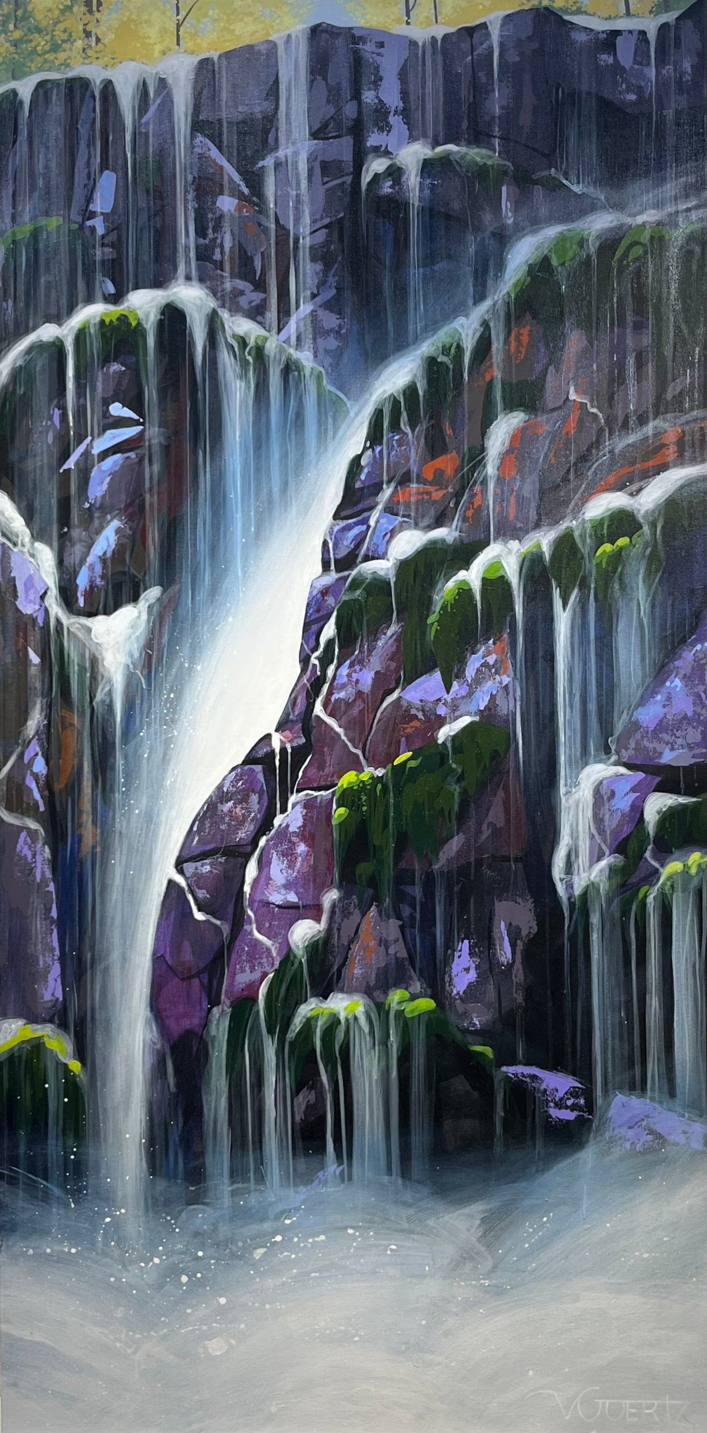 Victor Goertz painting Fall Art Works Gallery
