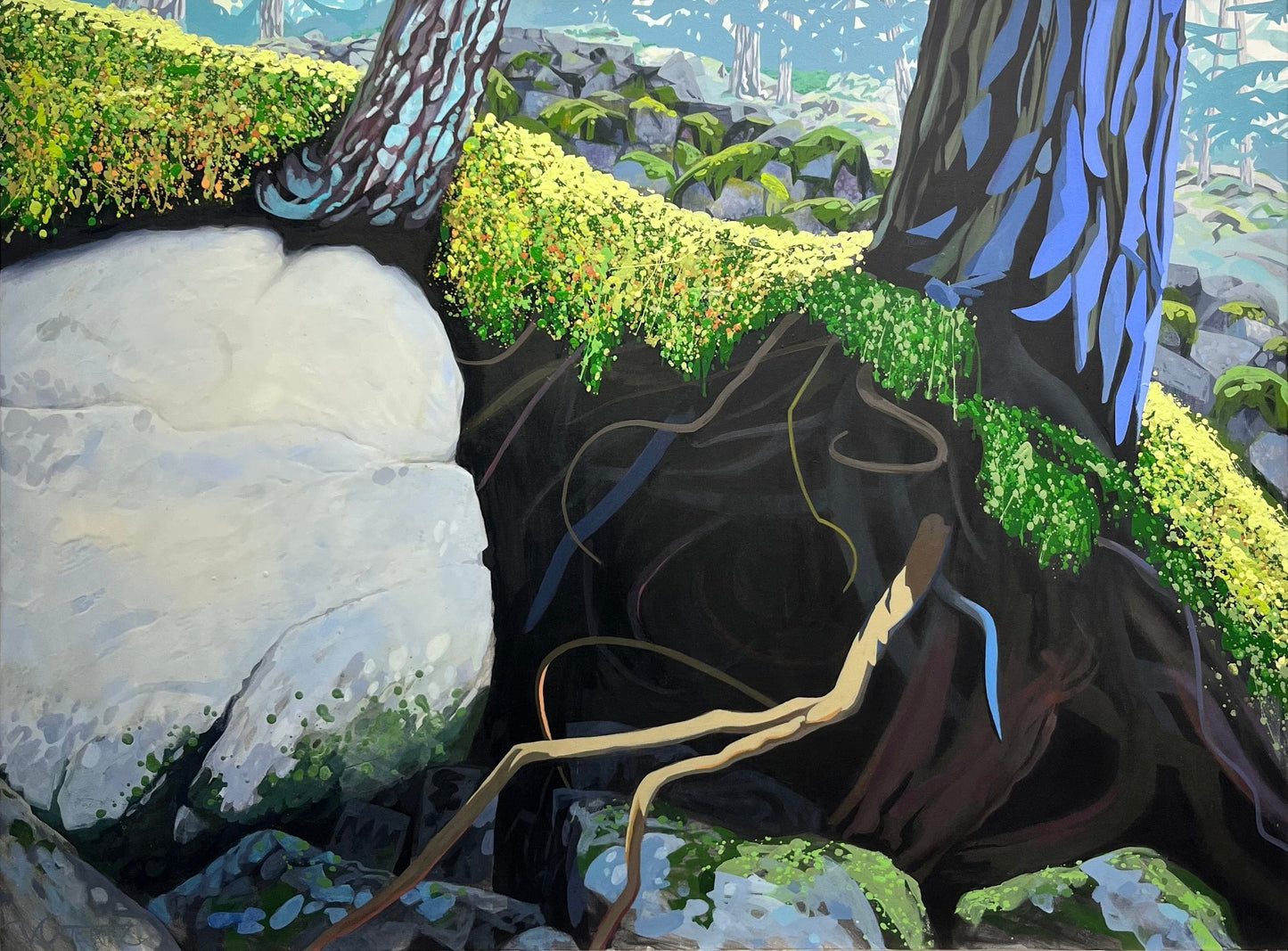 Victor Goertz painting Nexus Art Works Gallery