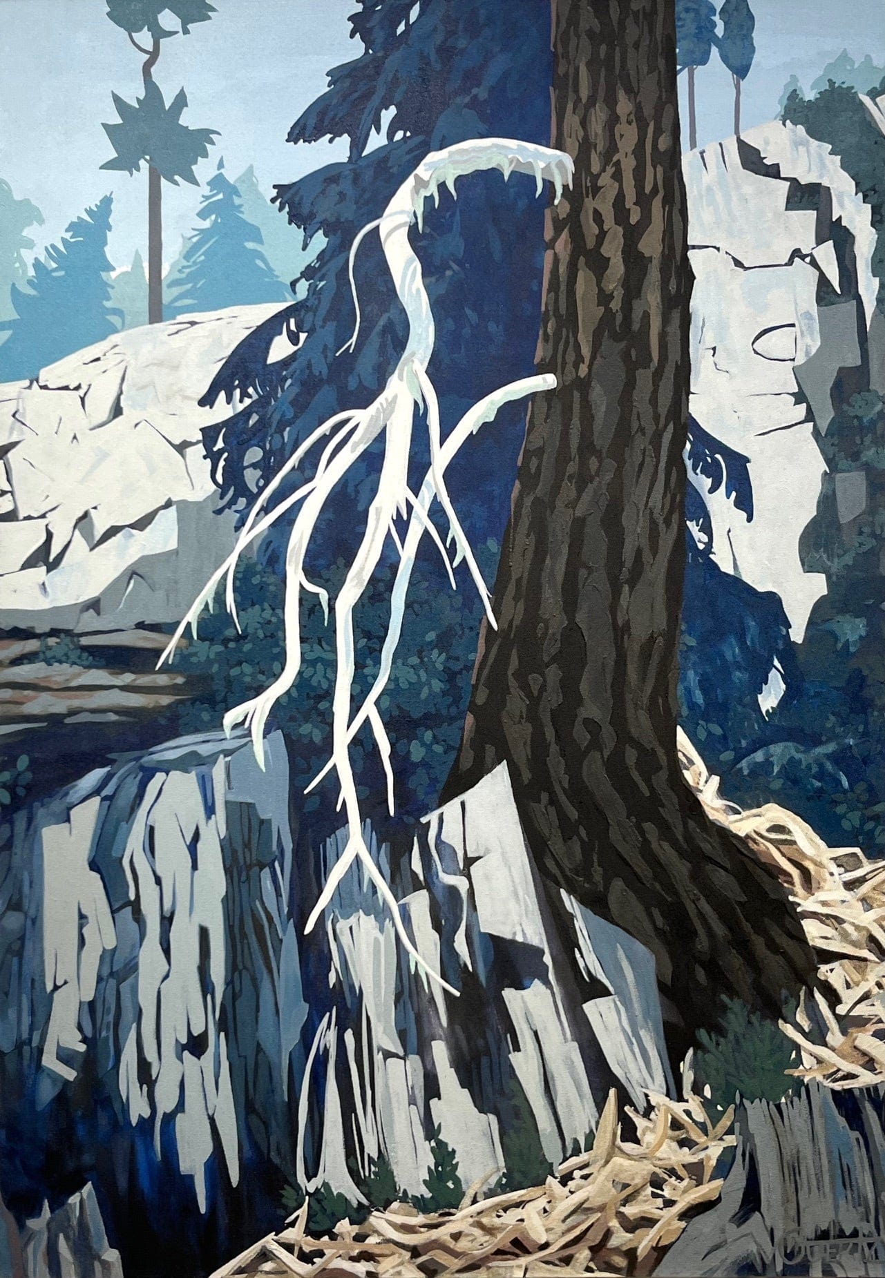 Victor Goertz painting Sentinel Art Works Gallery