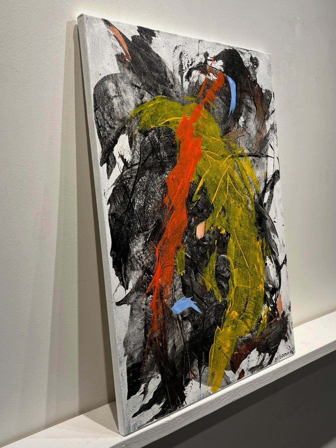 Warren Goodman painting Bear Claw Art Works Gallery