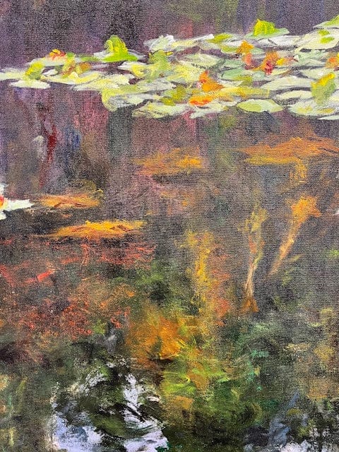 Warren Goodman painting Cypress Pond Art Works Gallery