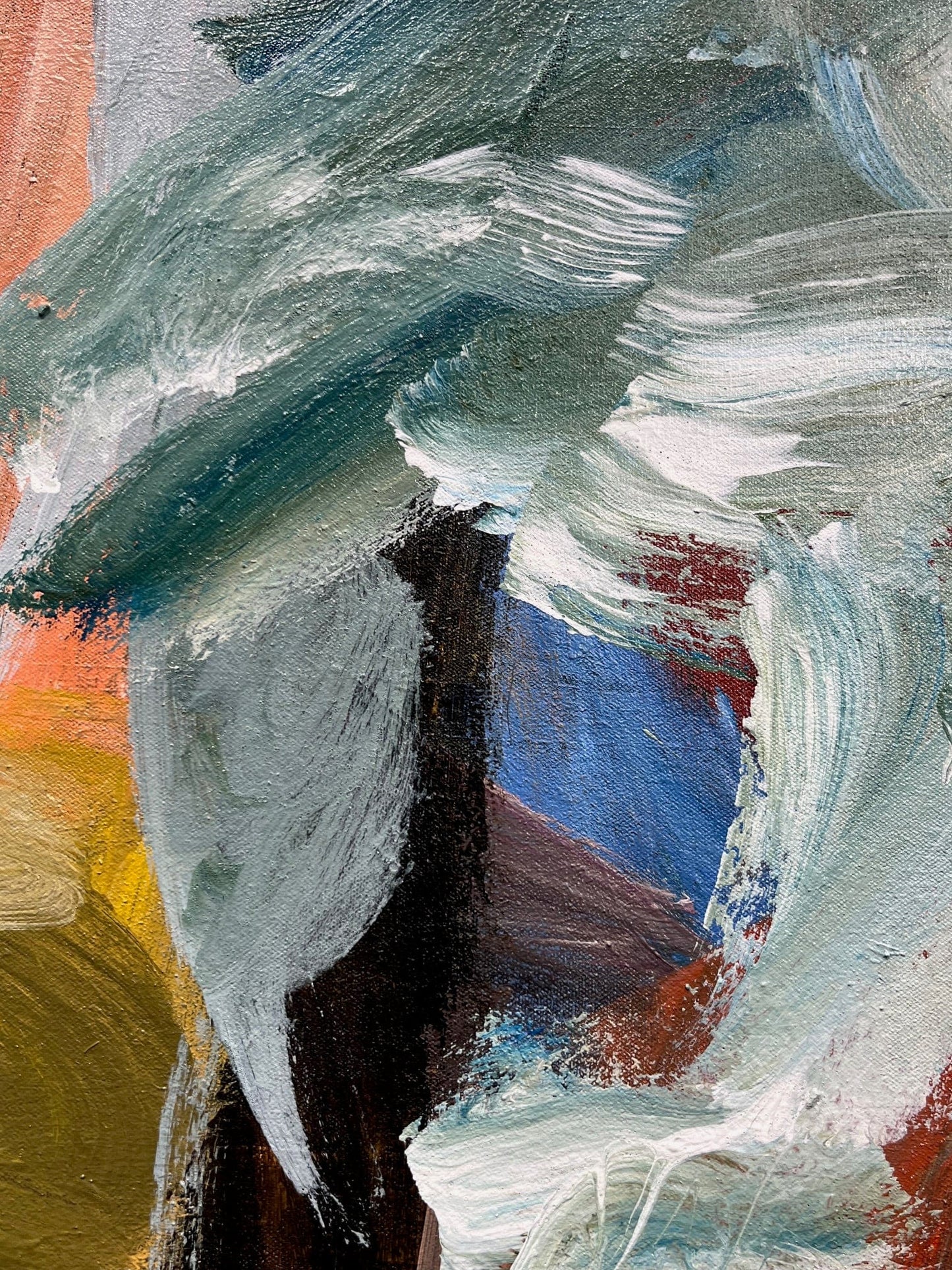 Warren Goodman painting Haust Art Works Gallery