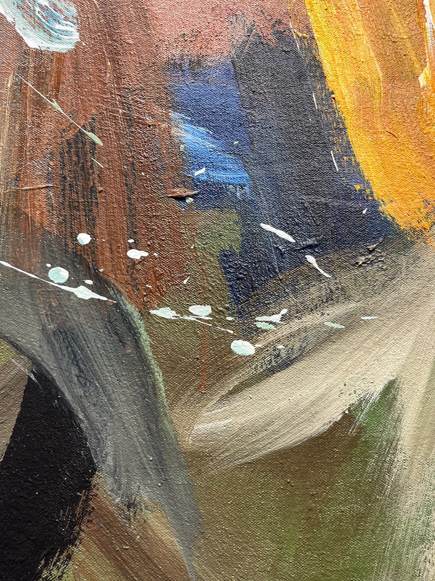 Warren Goodman painting Haust Art Works Gallery