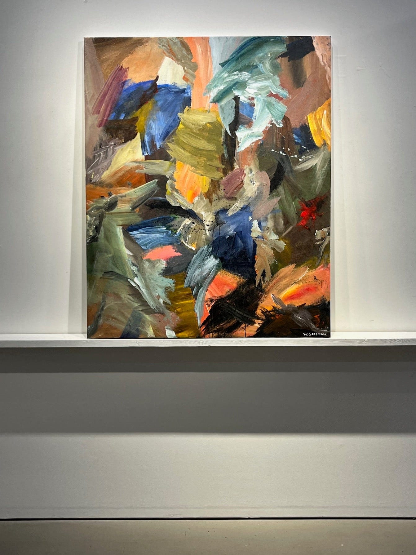 Warren Goodman painting Haust Art Works Gallery