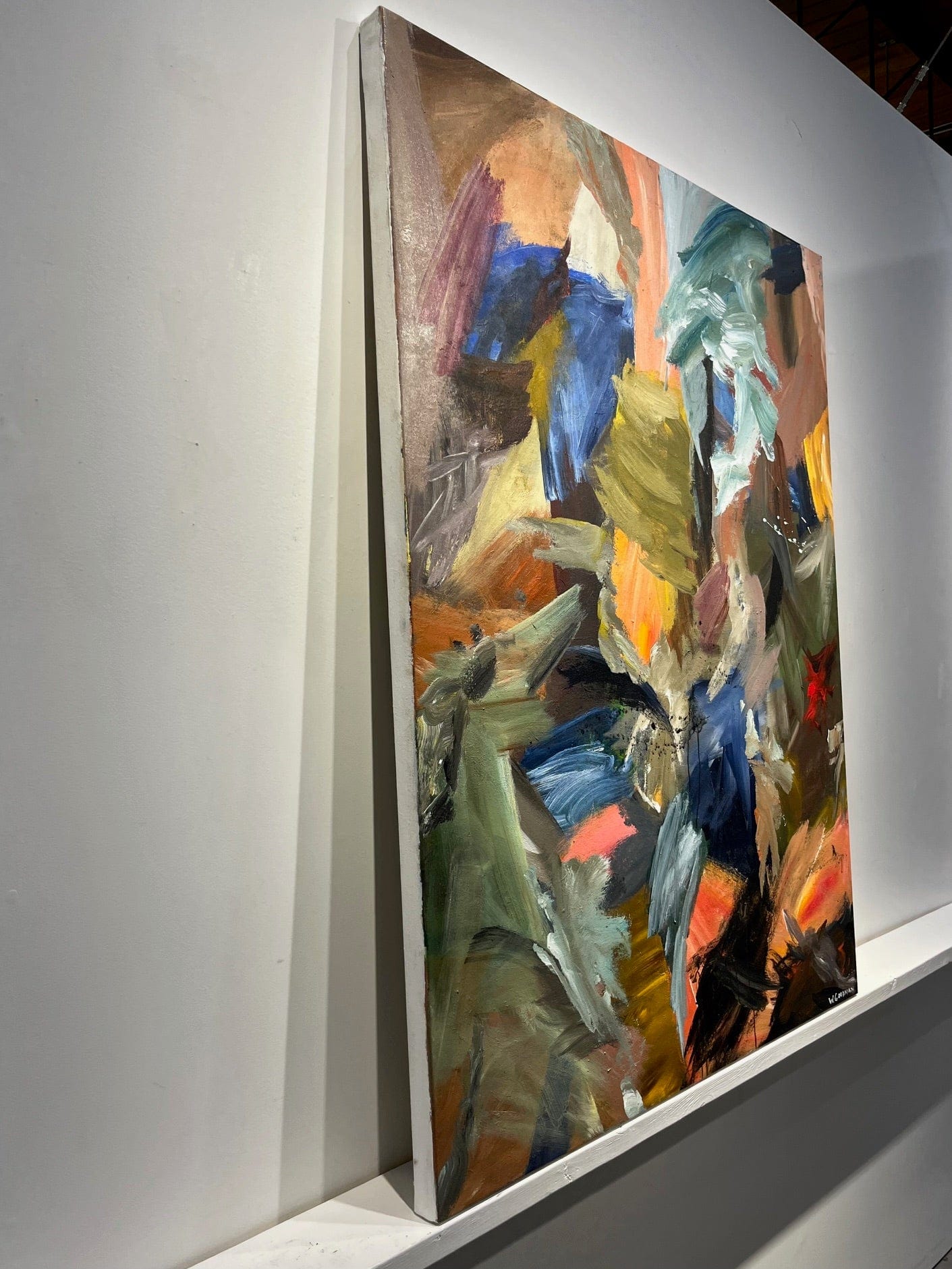 Warren Goodman painting Haust Art Works Gallery