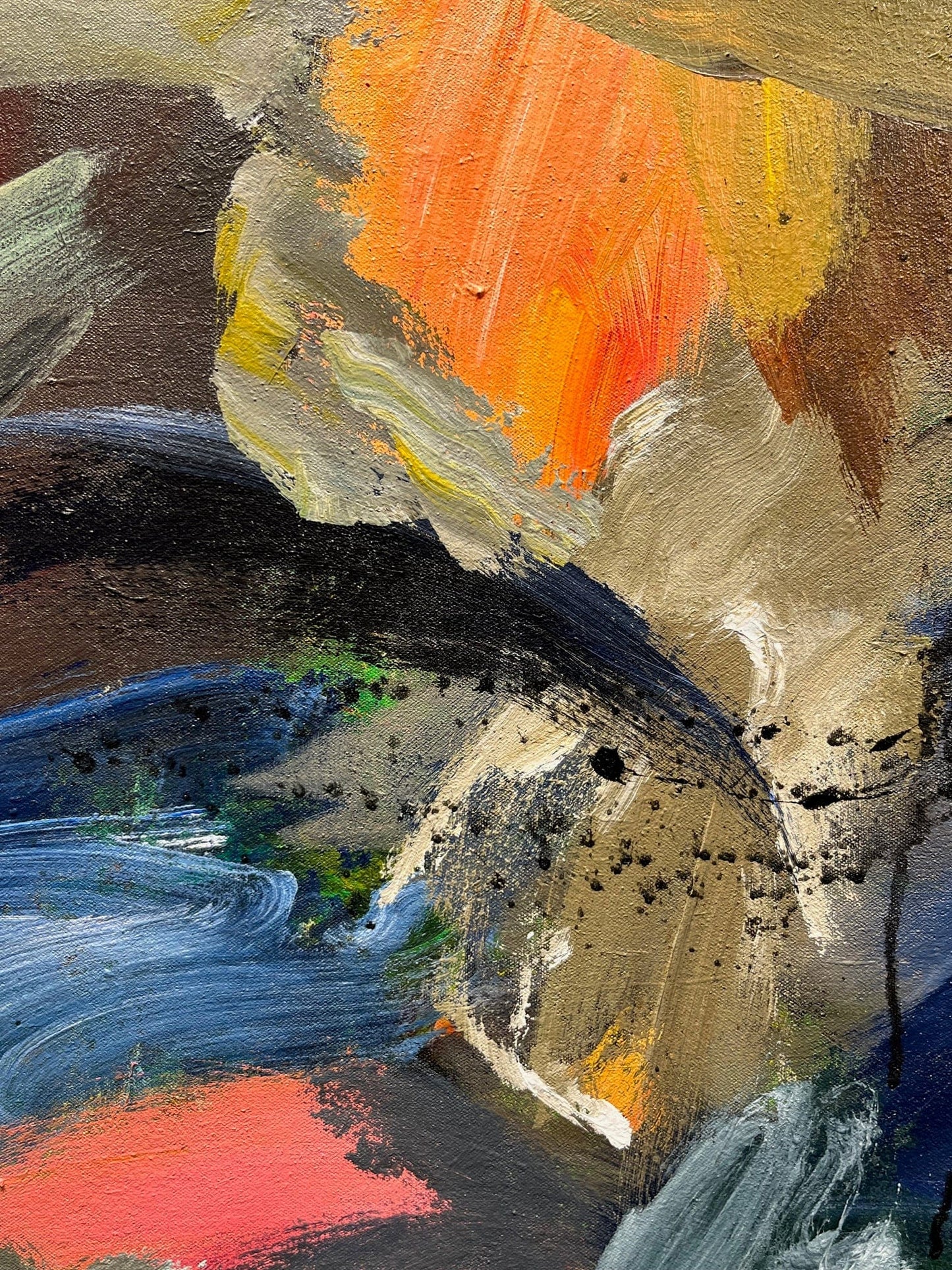 Warren Goodman painting Haust Art Works Gallery