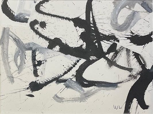 Wayne Leidenfrost painting Gold Stream #2 Art Works Gallery