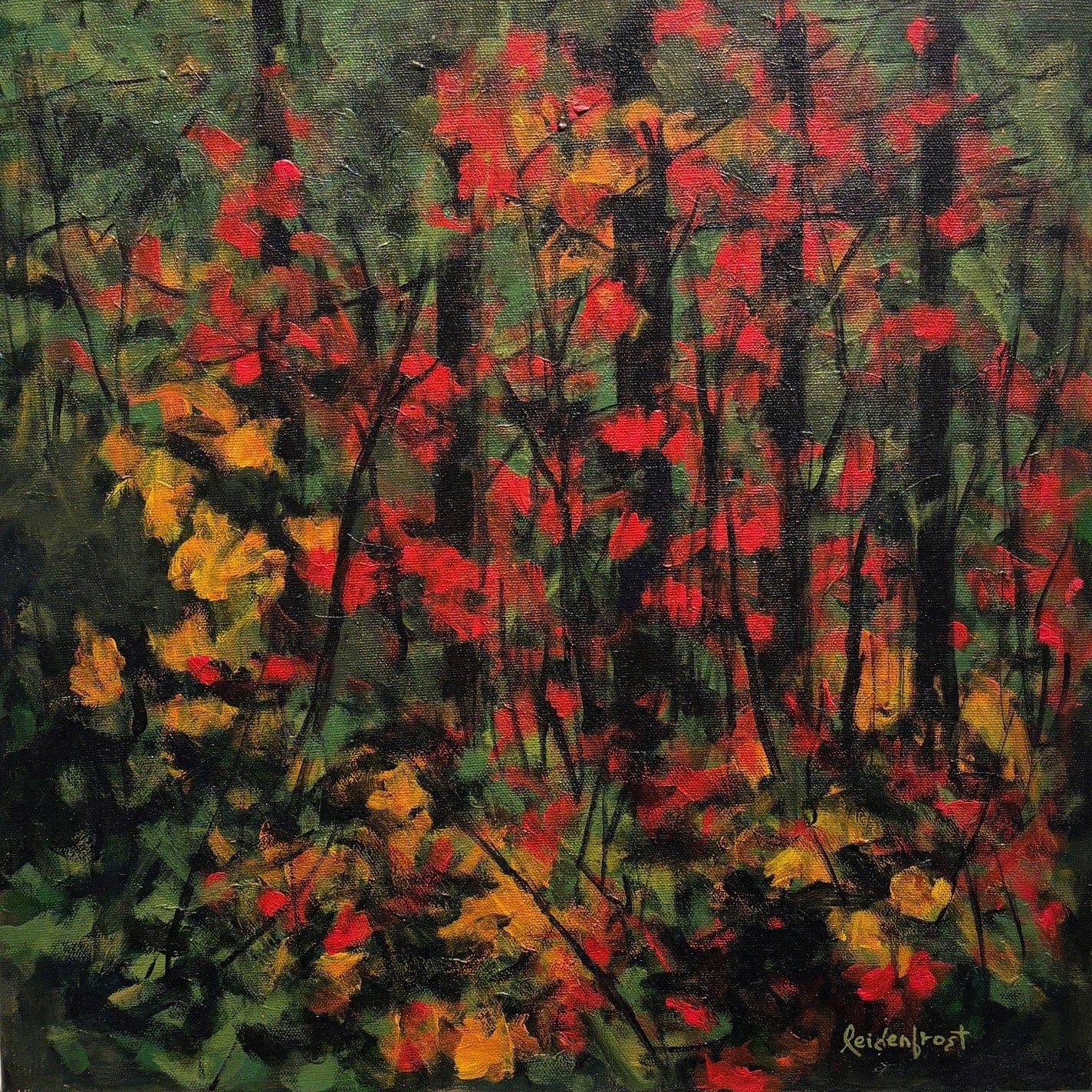 Wayne Leidenfrost painting Restless Nights Art Works Gallery