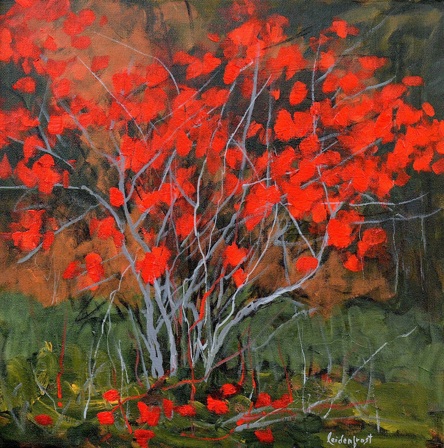 Wayne Leidenfrost painting Silent Songs Art Works Gallery