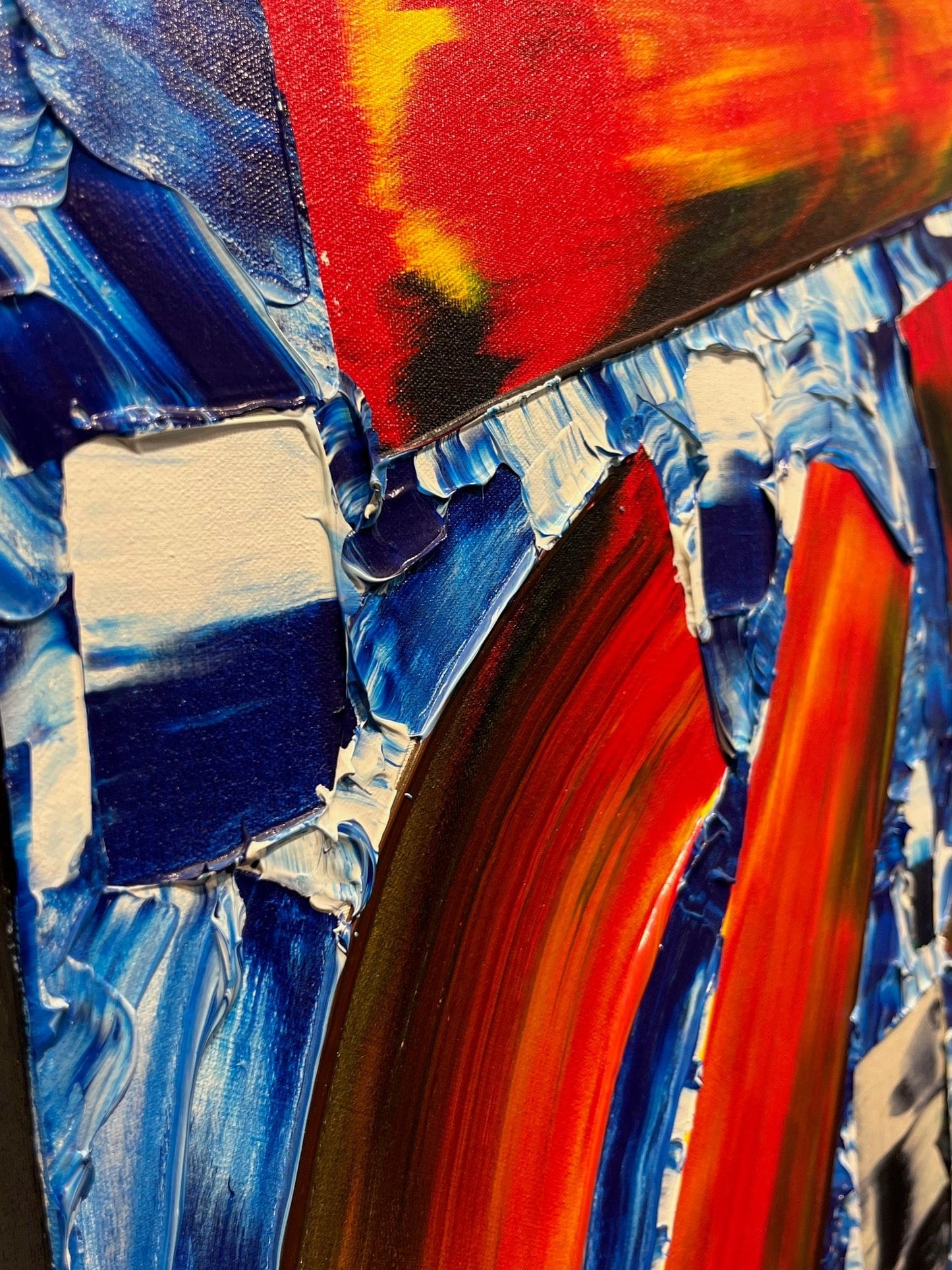 Yuri Padal painting Firecrackers Art Works Gallery