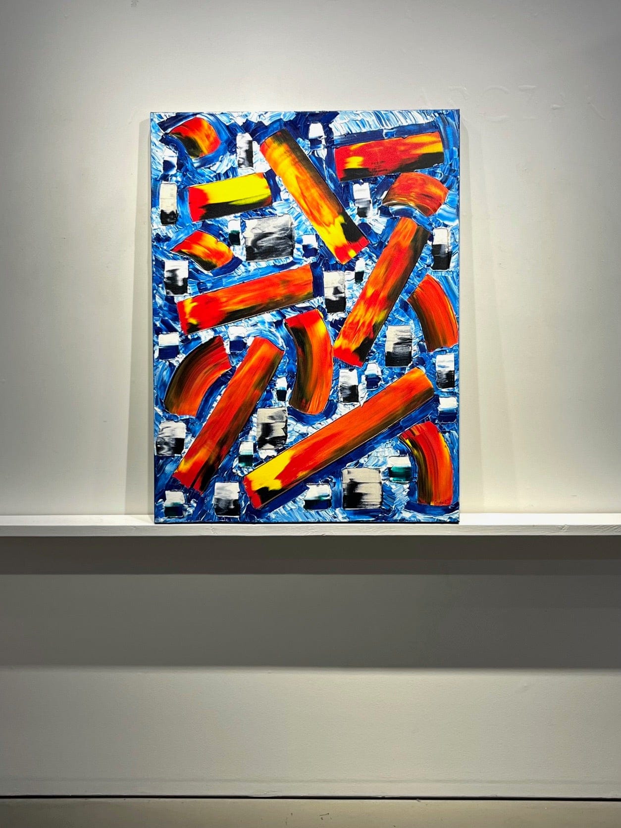 Yuri Padal painting Firecrackers Art Works Gallery