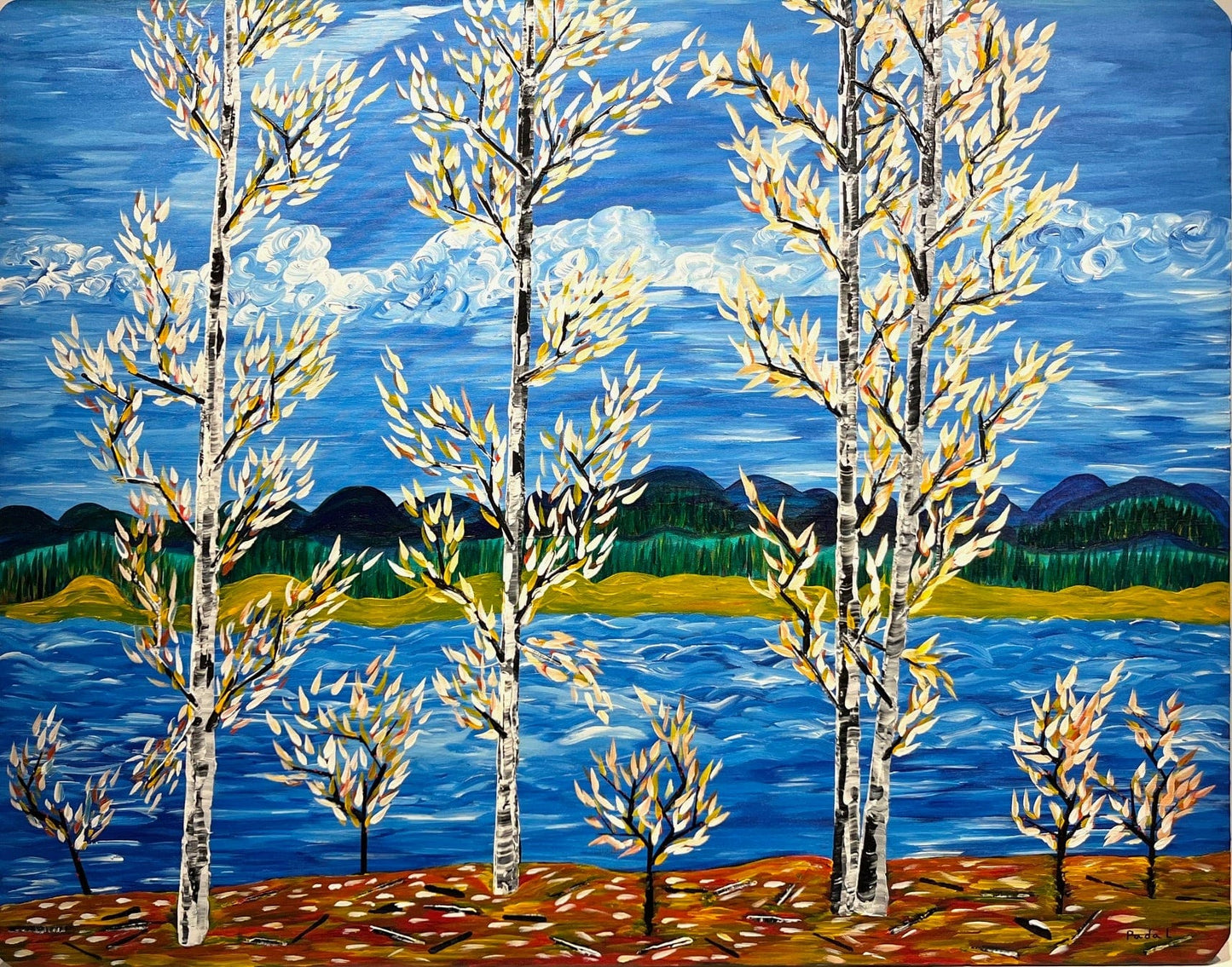 Yuri Padal painting Landscape #101 Art Works Gallery