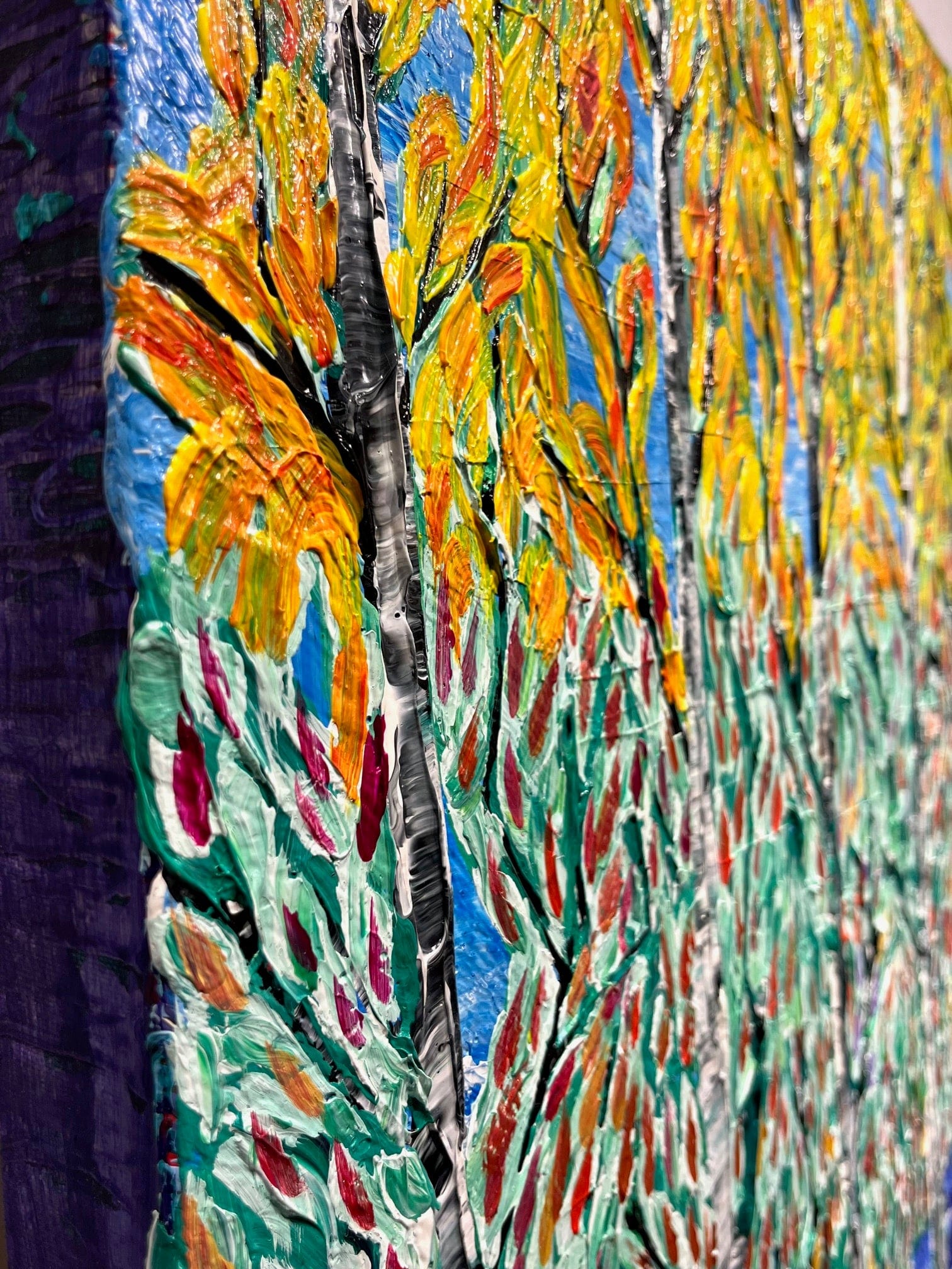 Yuri Padal painting Landscape (Winter) Art Works Gallery