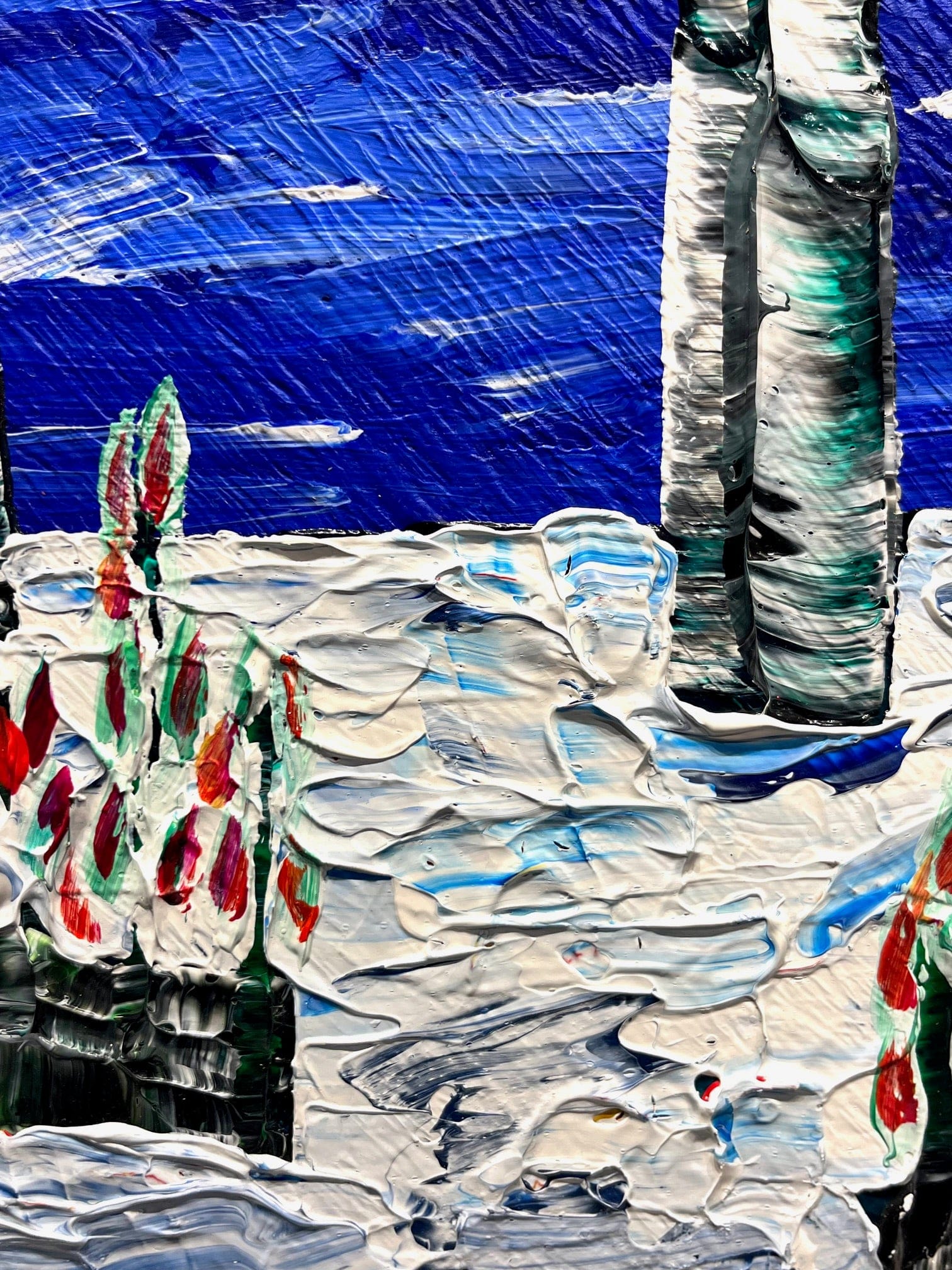 Yuri Padal painting Landscape (Winter) Art Works Gallery