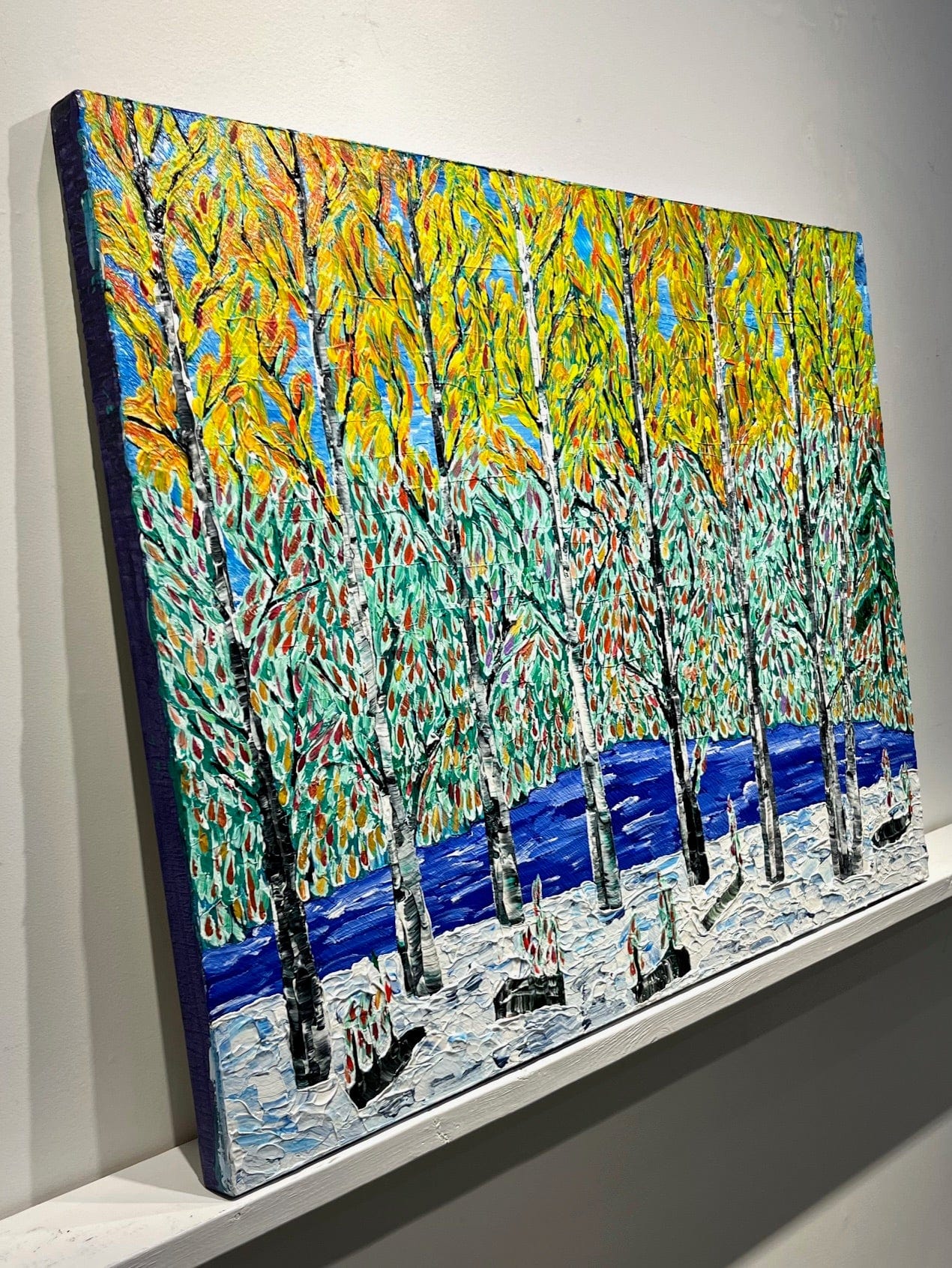 Yuri Padal painting Landscape (Winter) Art Works Gallery