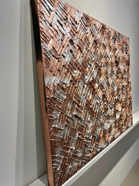 Yuri Padal painting Metallic Maze 2 Art Works Gallery