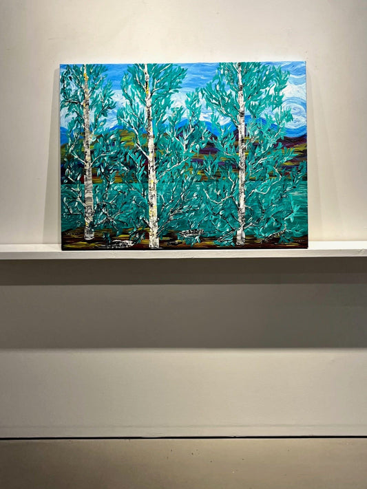 Yuri Padal painting Summer Landscape Art Works Gallery