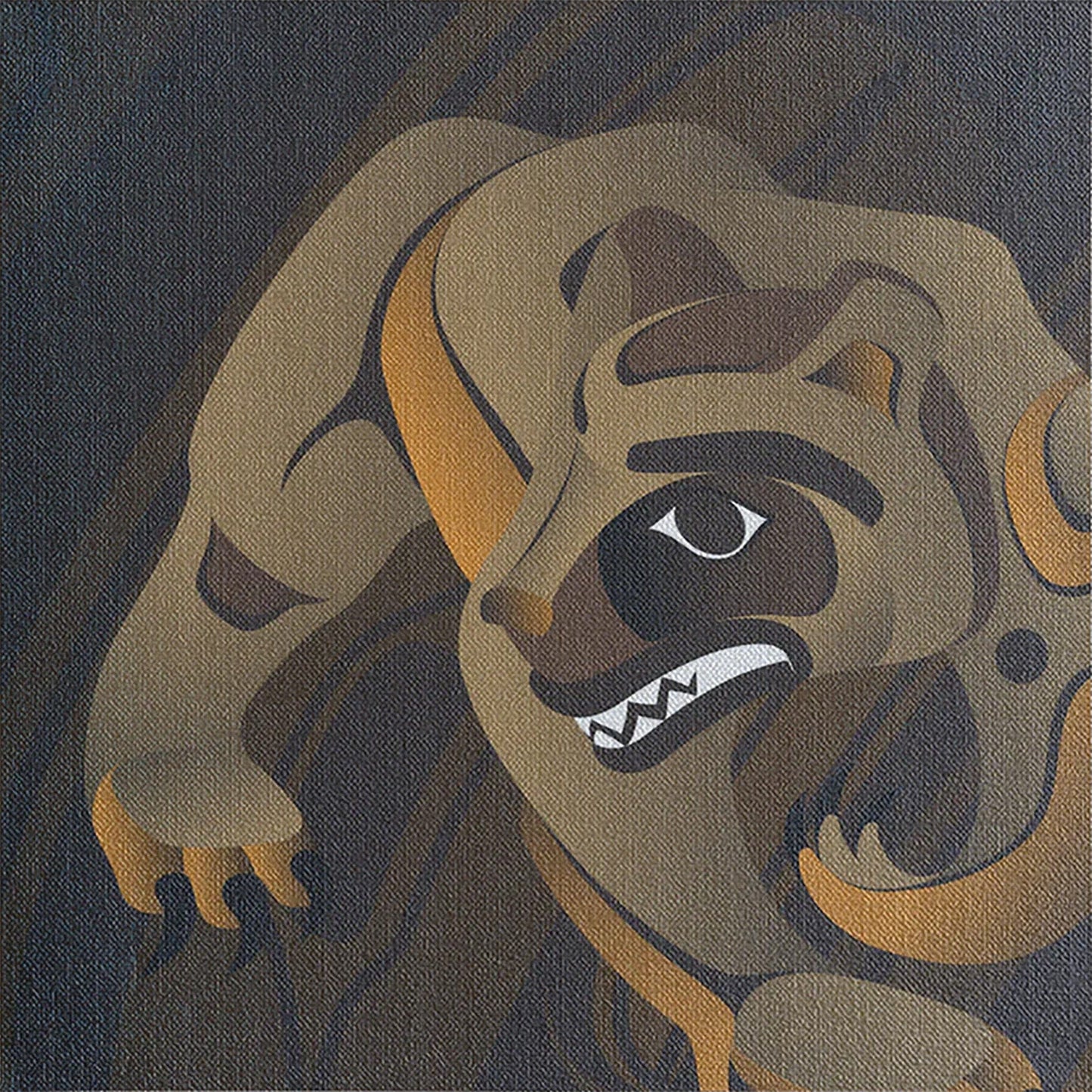Alano Edzerza limited edition Bear Den Art Works Gallery