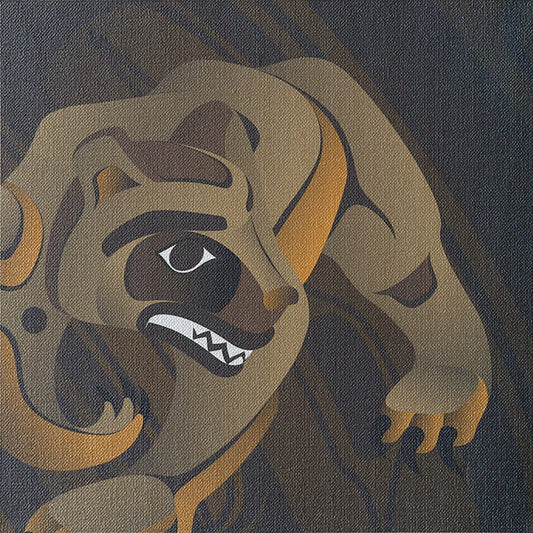 Alano Edzerza limited edition Bear Den Art Works Gallery