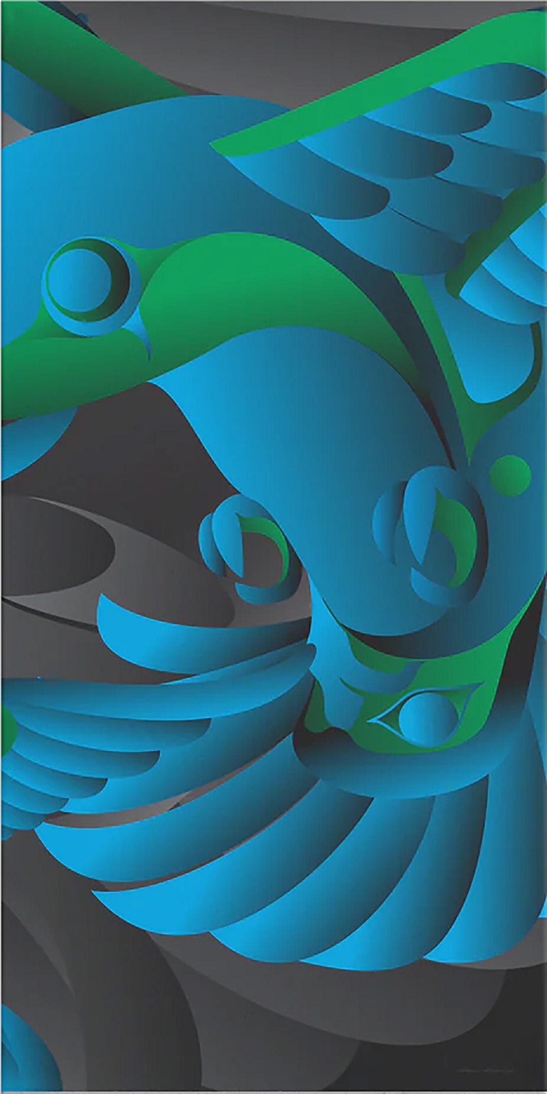 Alano Edzerza limited edition Copy of Charmed 3/3 Art Works Gallery