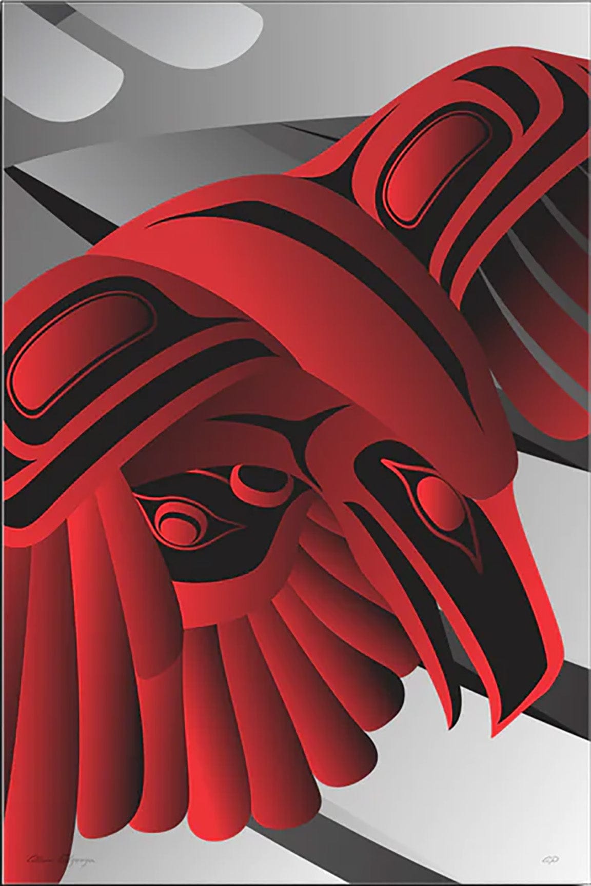 Alano Edzerza limited edition Gift of the Raven 3/3 Art Works Gallery