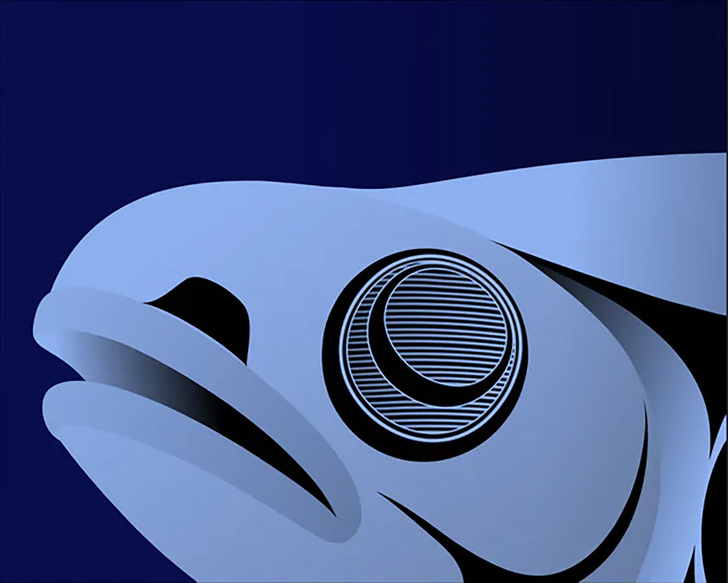 Alano Edzerza limited edition Salmon Blues 1/6 Art Works Gallery