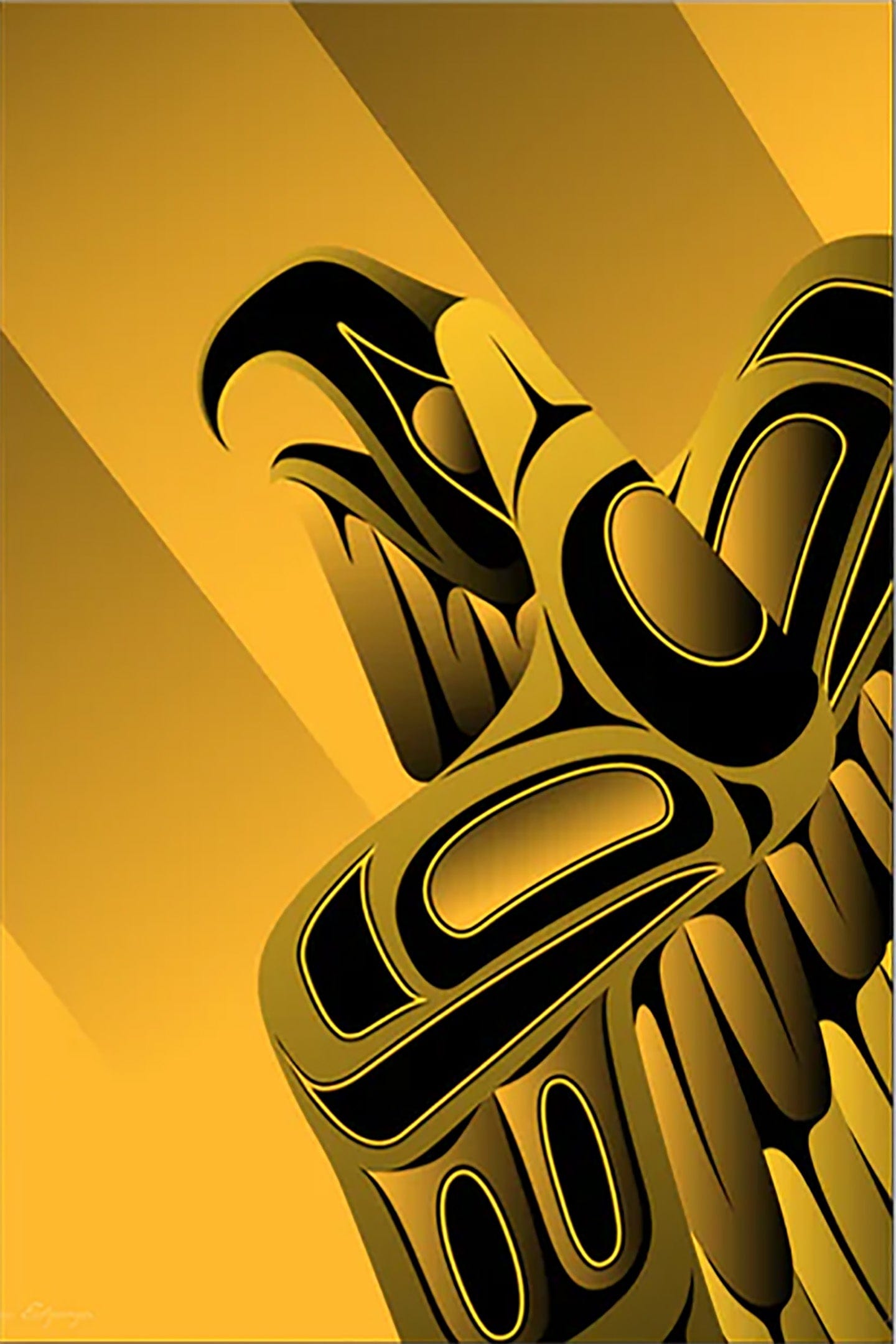 Alano Edzerza limited edition Thunderbird Rising Art Works Gallery