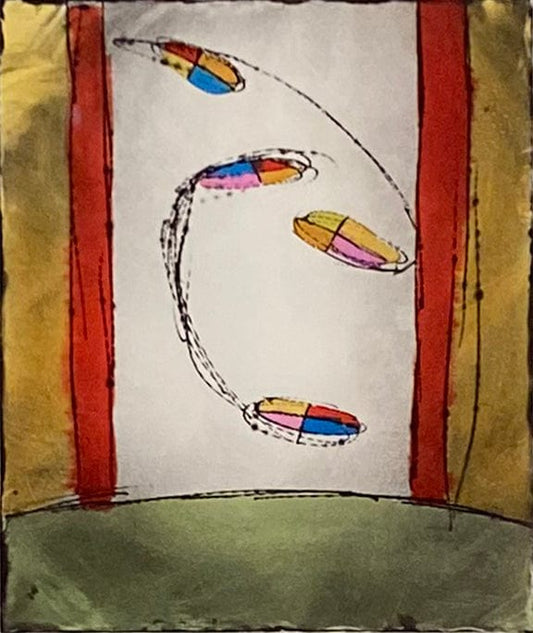 Allen Hayes Contrados, framed Art Works Gallery