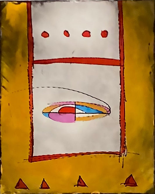 Allen Hayes Libros Nocturnos, framed Art Works Gallery