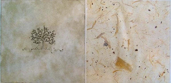 Ann Thinghuus limited edition Japanese Blossom With Fiber Art Works Gallery