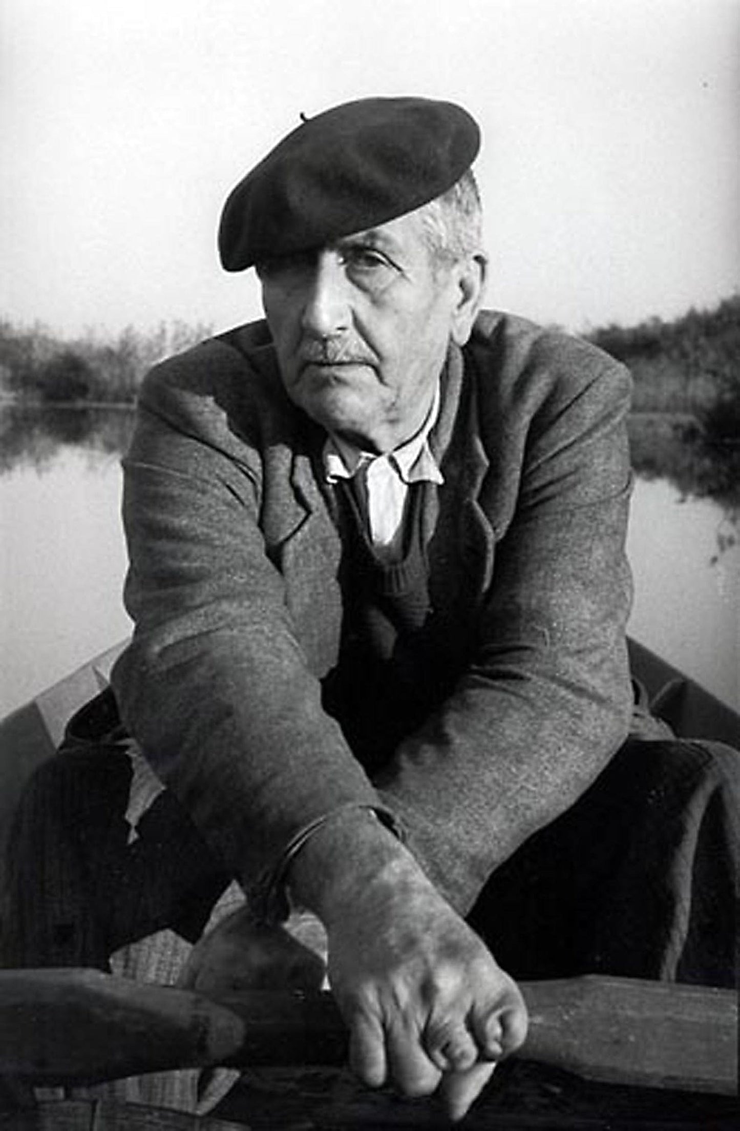 Brent Hannon photo Oarsman Biscarrose, France 1958 Art Works Gallery