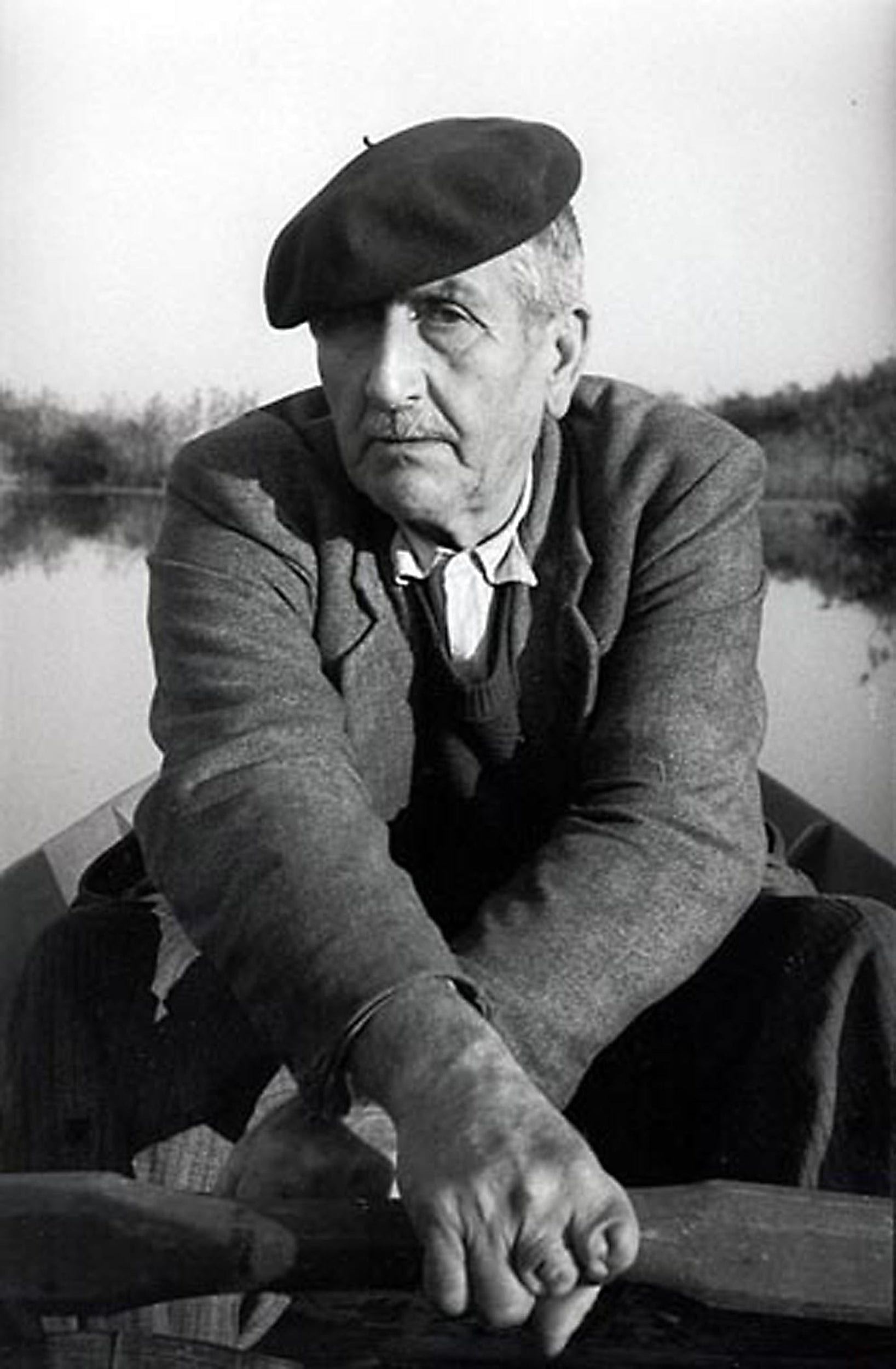 Brent Hannon photo Oarsman Biscarrose, France 1958 Art Works Gallery