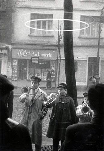 Brent Hannon photo Salvation Army Saints Paris 1957, framed Art Works Gallery