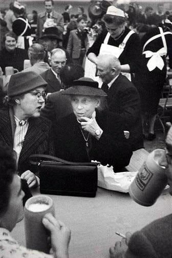 Brent Hannon photo Two Women at Octoberfest Munich 1957 Art Works Gallery
