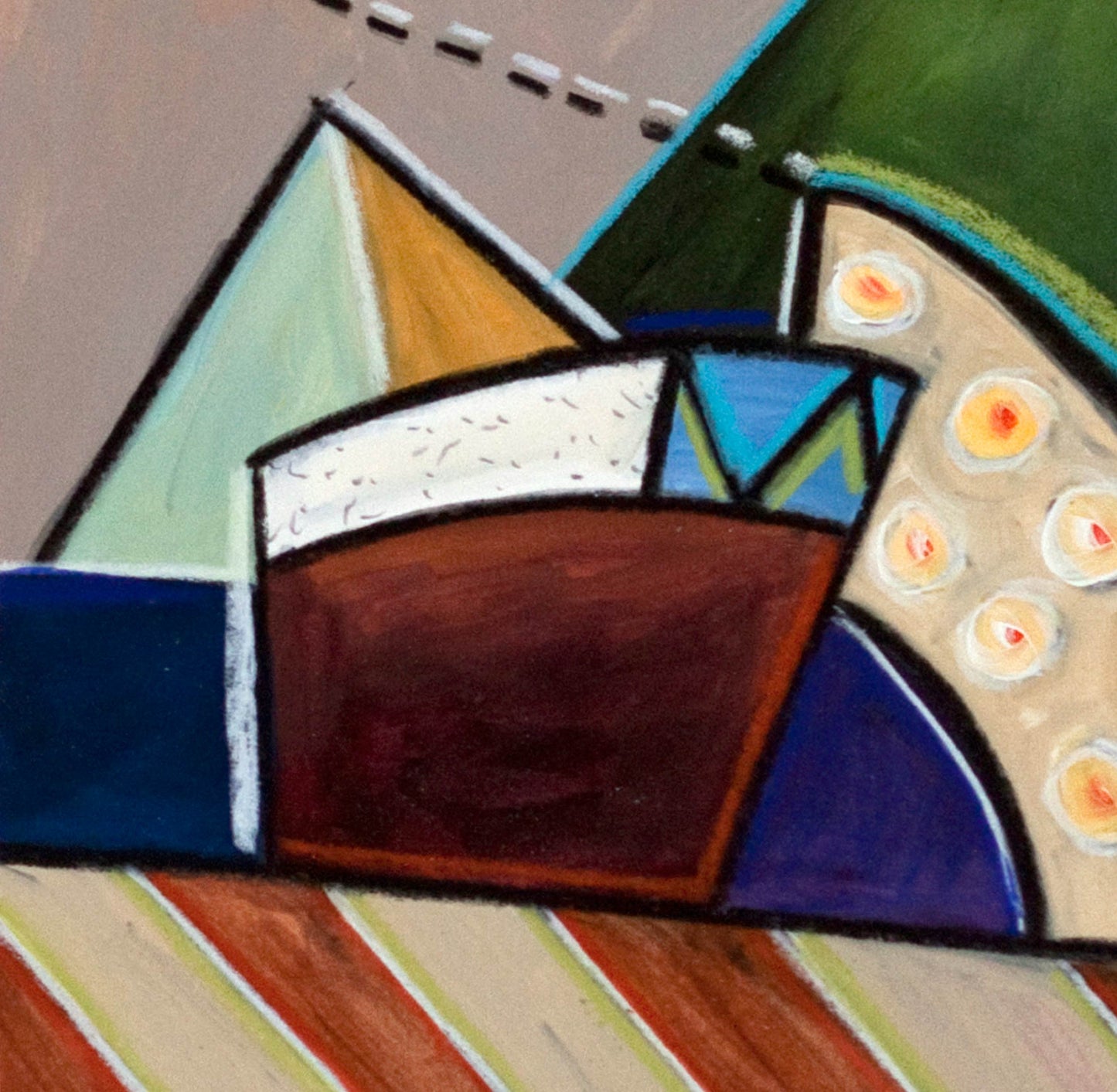 Cecilia Mayr Colors and Shapes Art Works Gallery