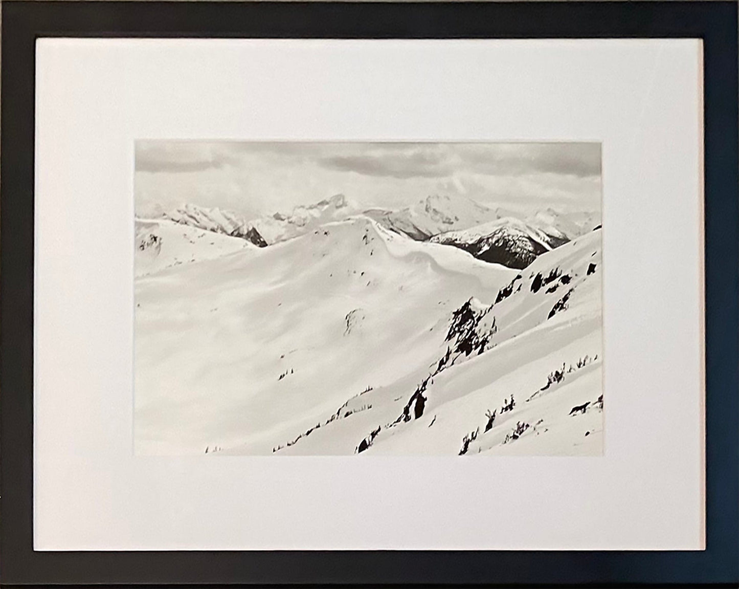 Clay Davidson photo Whistler Mountain, BC, framed Art Works Gallery