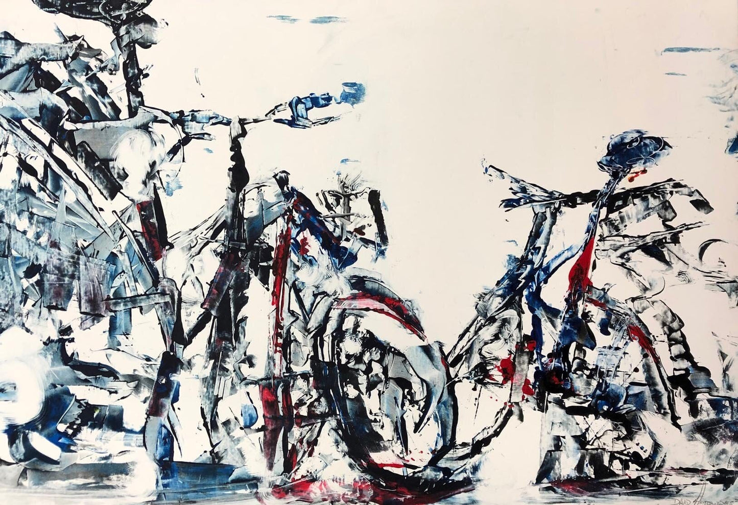 David Antonides painting Cyclic 2 1362P Art Works Gallery