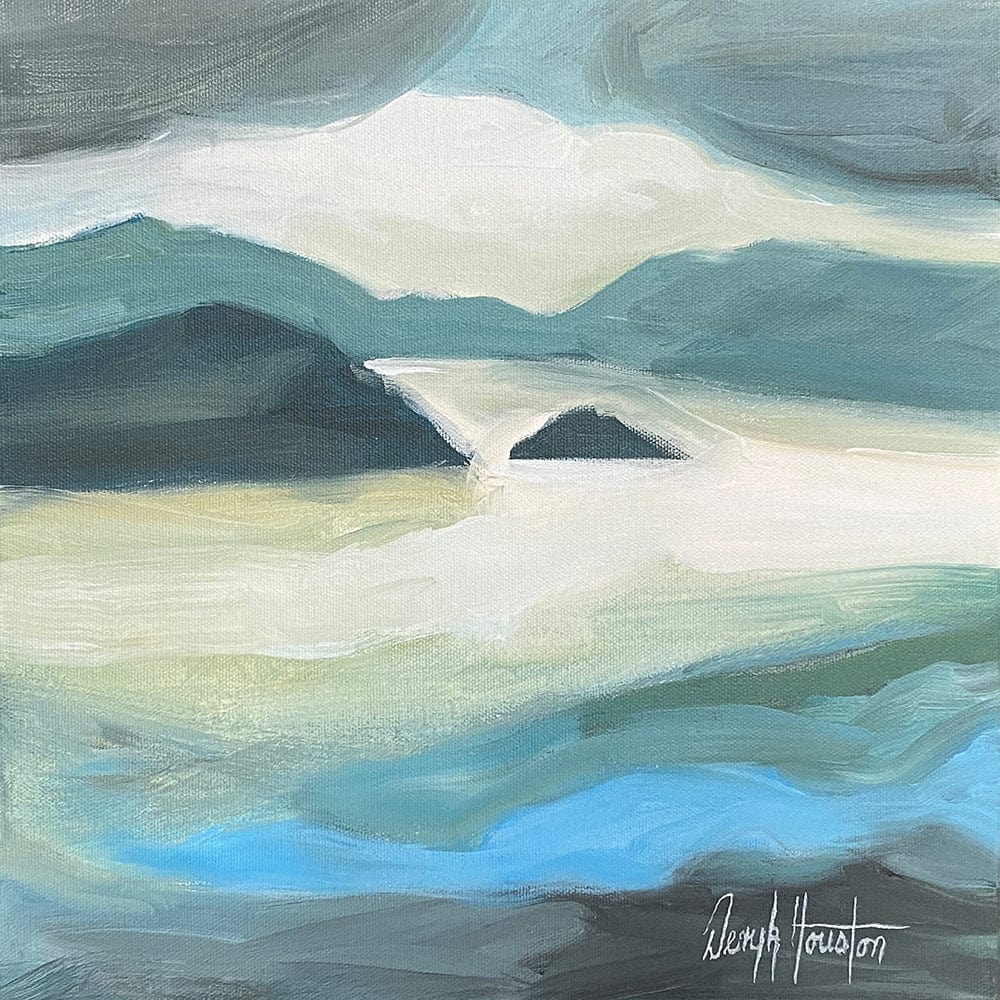 Deryk Houston painting Clouds & Currents Art Works Gallery