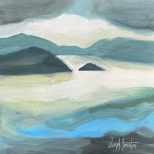 Deryk Houston painting Clouds & Currents Art Works Gallery